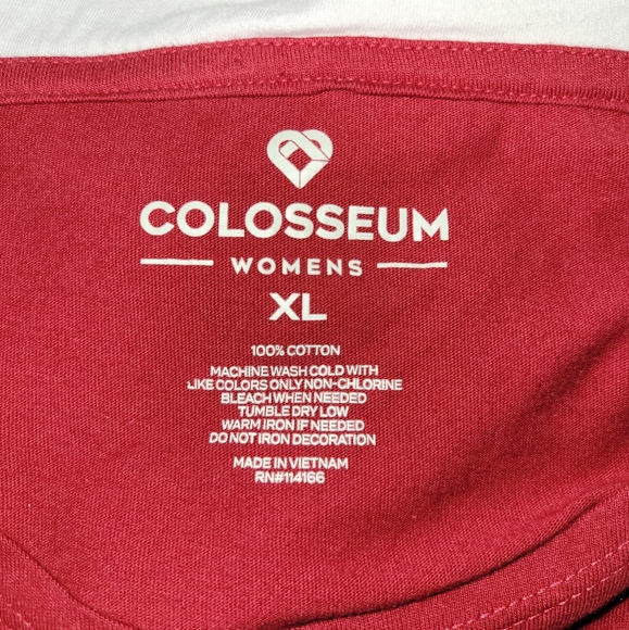 Colosseum Women's Alabama Crimson Tide Catalina Hoodie T-shirt - Picture 7 of 7